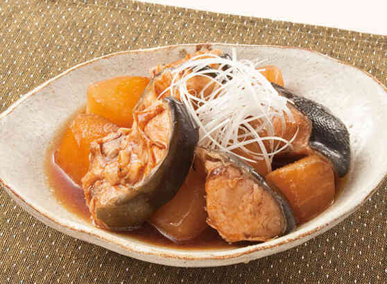 ぶりあら煮